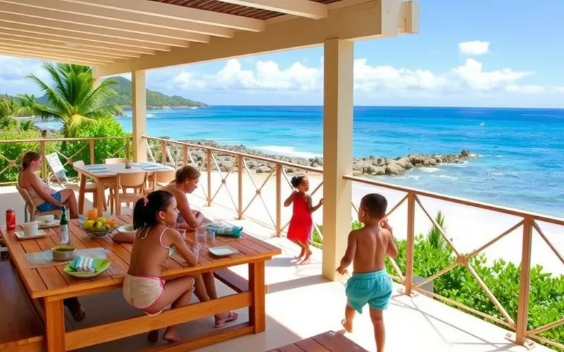 Hébergement famille près des plages en Guadeloupe : confort et activités