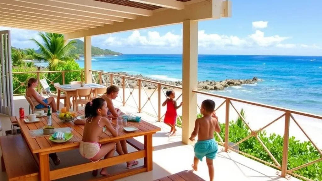 Hébergement famille près des plages en Guadeloupe : confort et activités