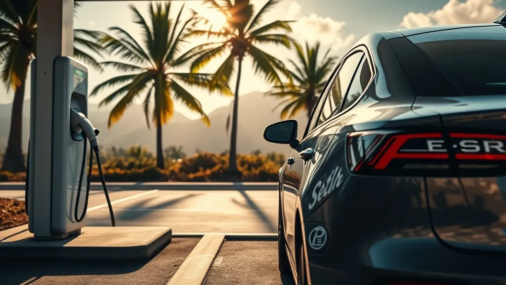 Location Voiture Électrique Guadeloupe 2026 : Le Guide Complet des Bornes et Avantages