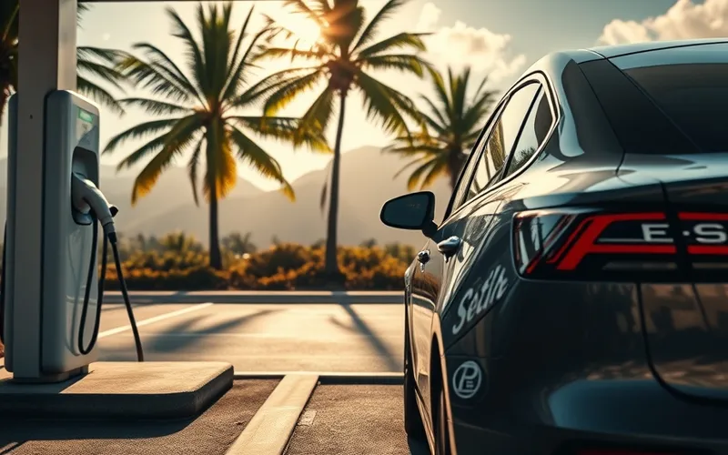 Location Voiture Électrique Guadeloupe 2026 : Le Guide Complet des Bornes et Avantages