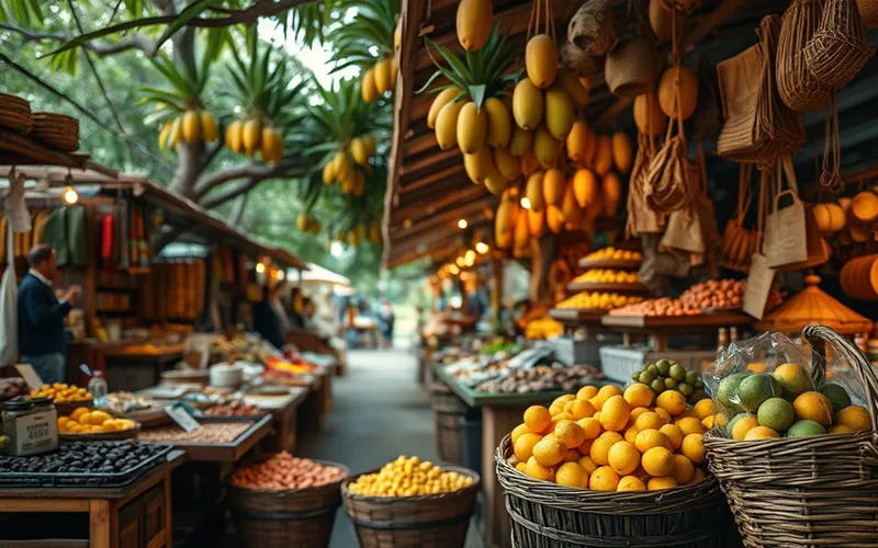 Marchés artisanaux et gastronomiques de Basse-Terre : où acheter produits locaux et spécialités en 2026