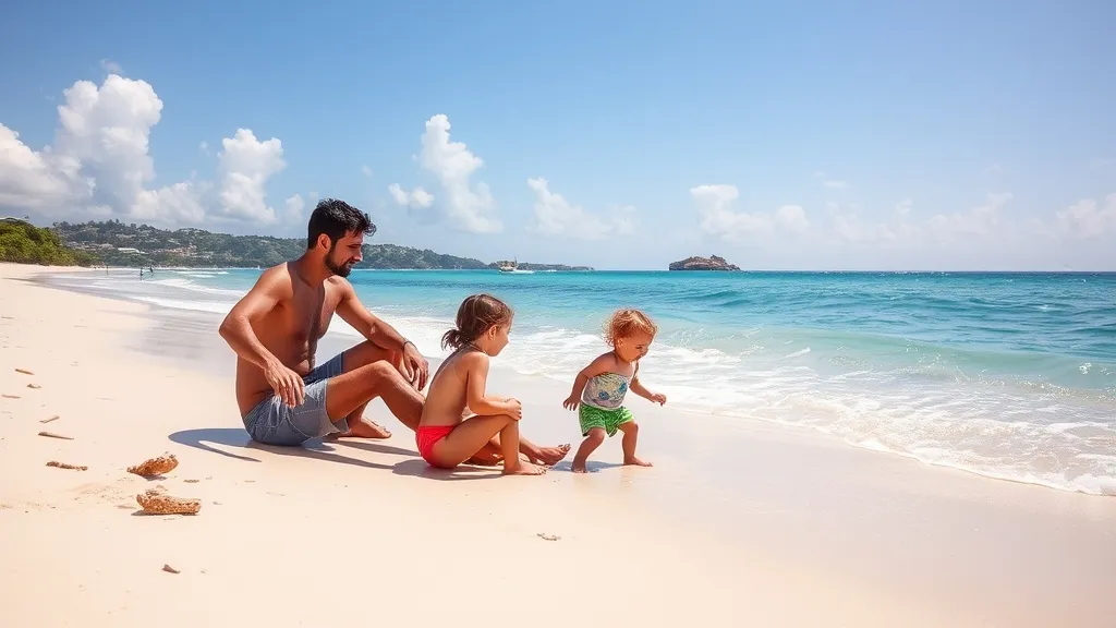 Les meilleures plages en Guadeloupe pour des vacances en famille