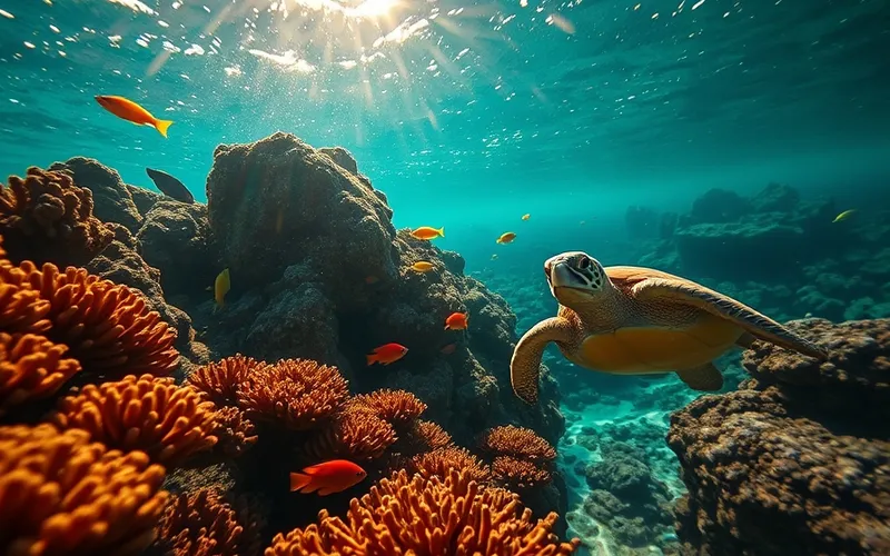 Snorkeling en Guadeloupe : 5 plages paradisiaques pour nager avec les tortues