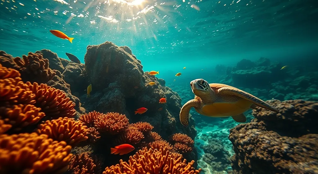 Snorkeling en Guadeloupe : 5 plages paradisiaques pour nager avec les tortues